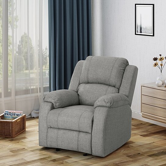 Scarlett Classic Fabric Gliding Recliner Chair